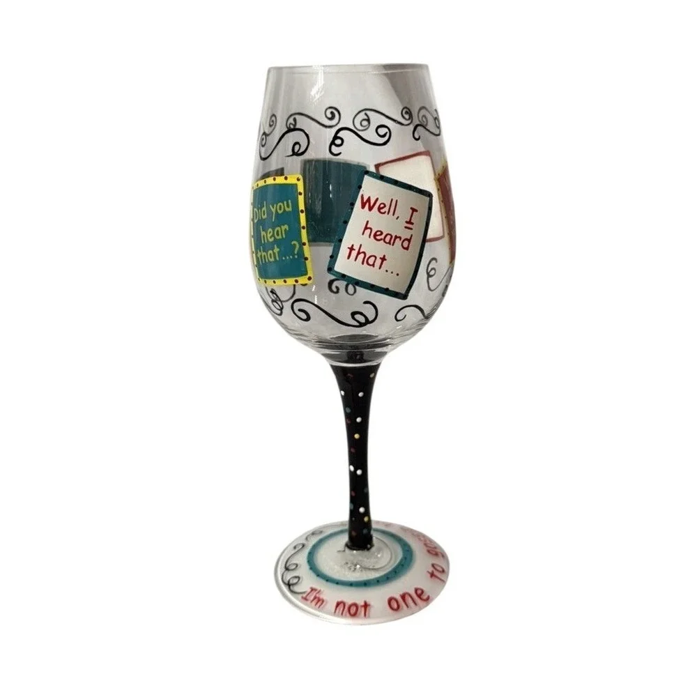 NIB Lolita Love‎ My Wine Glass 
